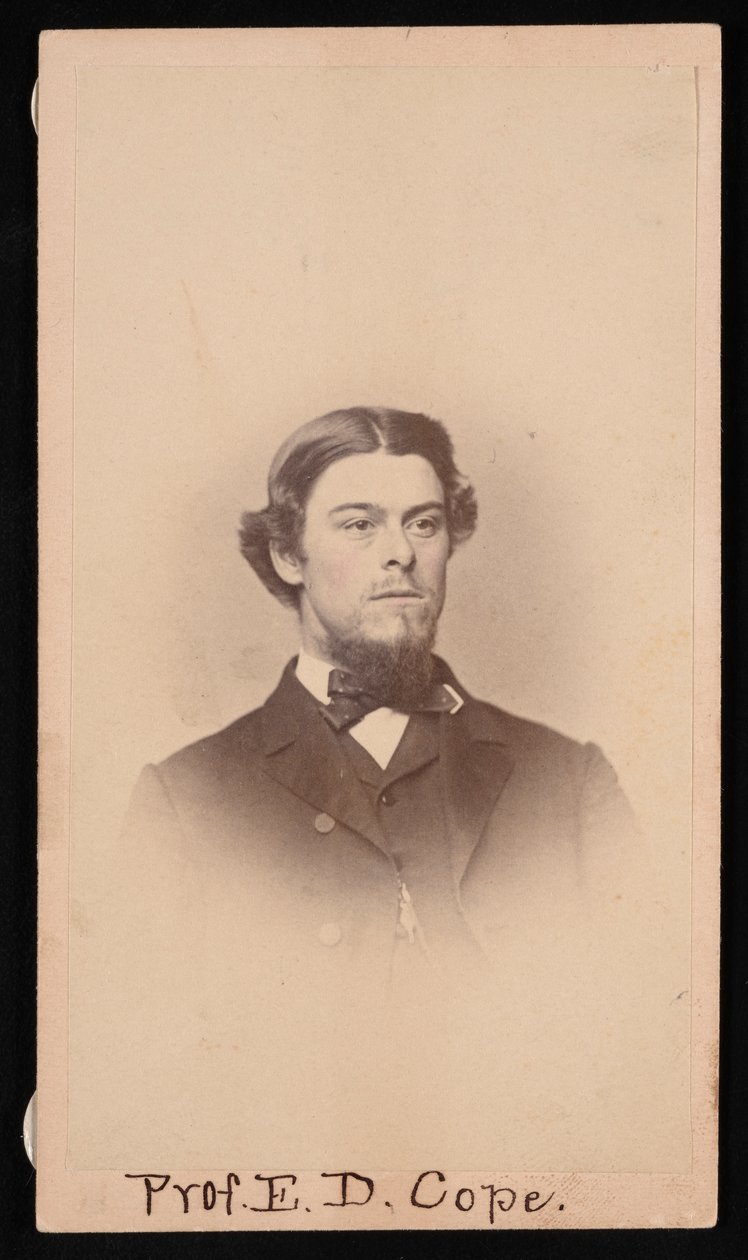 Portret van Edward Drinker Cope door Unbekannt
