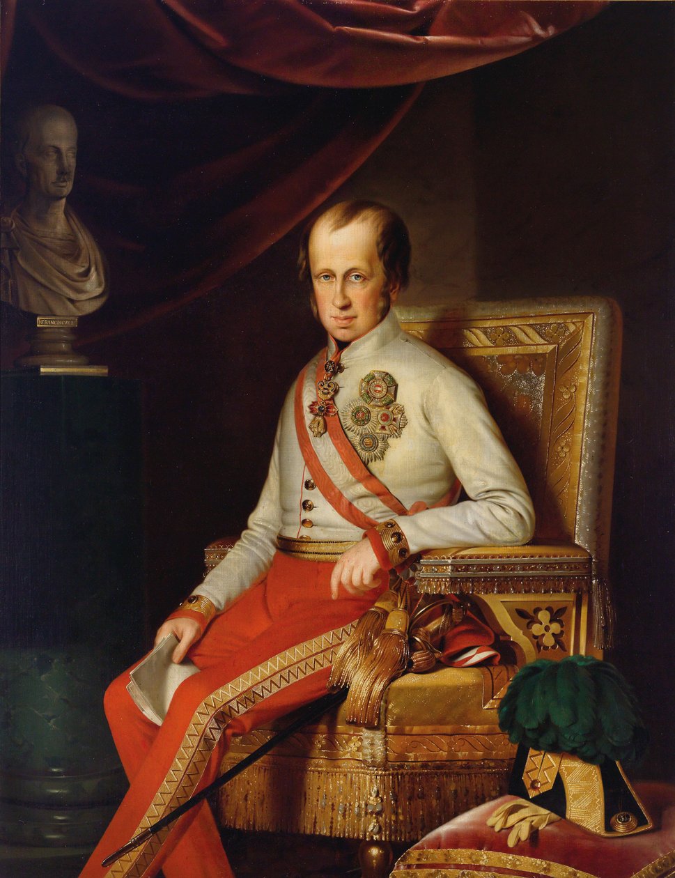 Portret van keizer Ferdinand I van Oostenrijk door Unbekannt