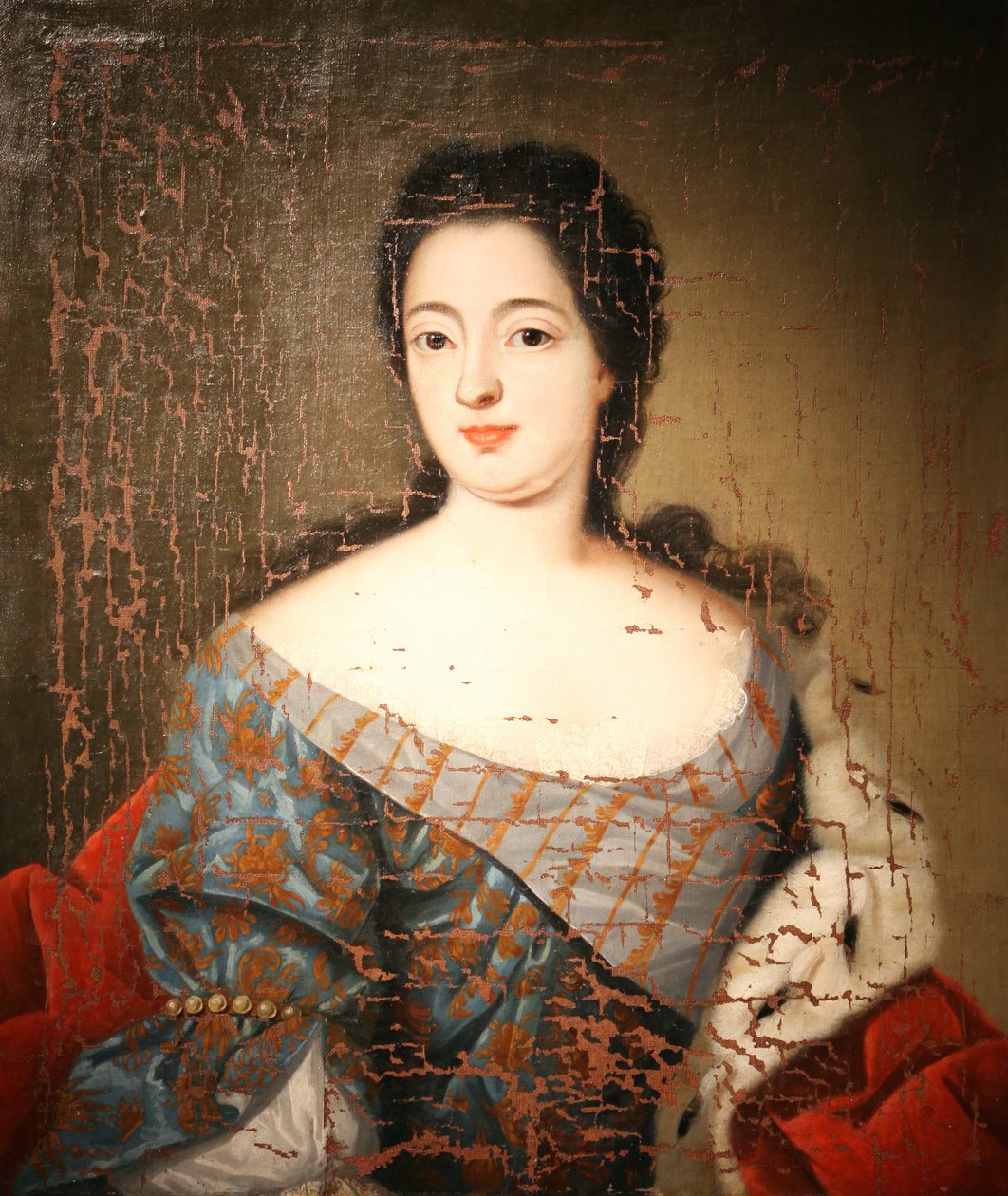 Portret van keizerin Catharina I. 1684-1727, begin 18e eeuw door Unbekannt