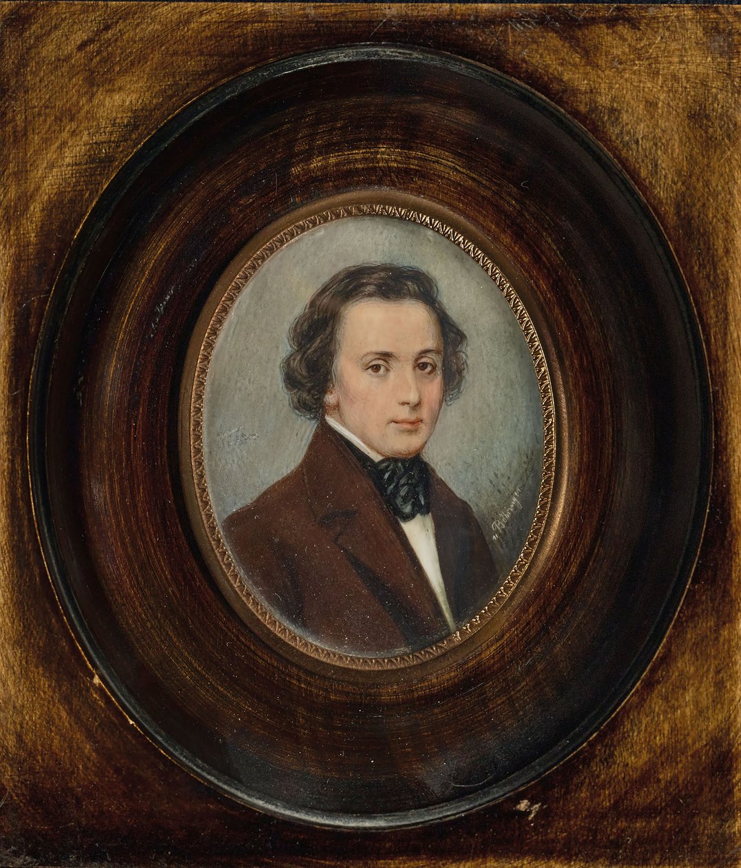 Portret van Frédéric Chopin 1810-1849 door Unbekannt