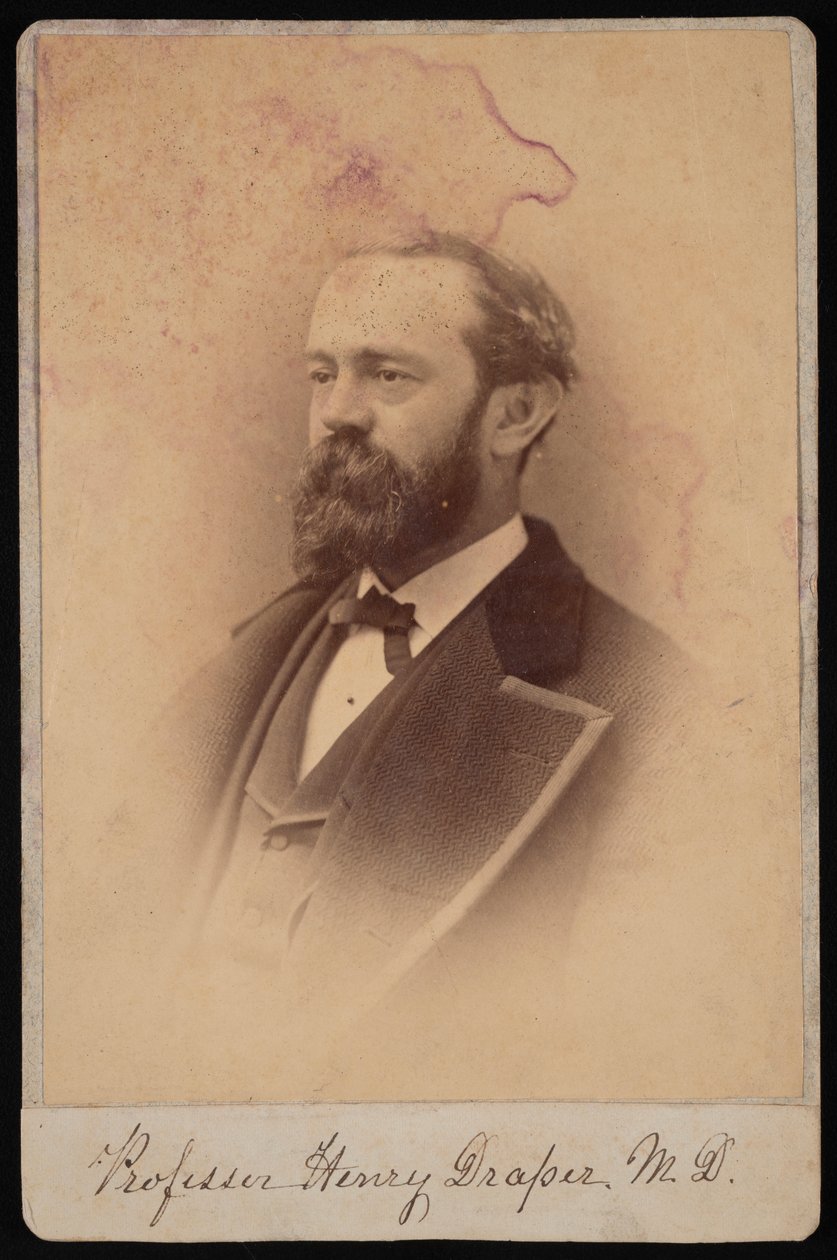 Portret van Henry Draper 1837-1882, voor 1876 door Unbekannt