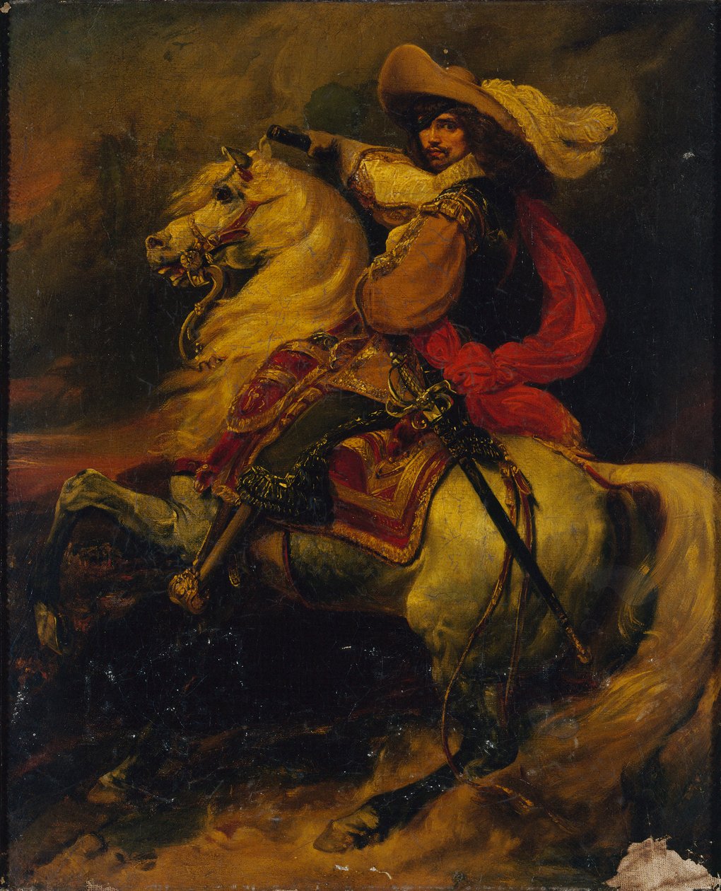 Portret van Josias Rantzau, als maarschalk van Frankrijk, ca. 1834 door Unbekannt