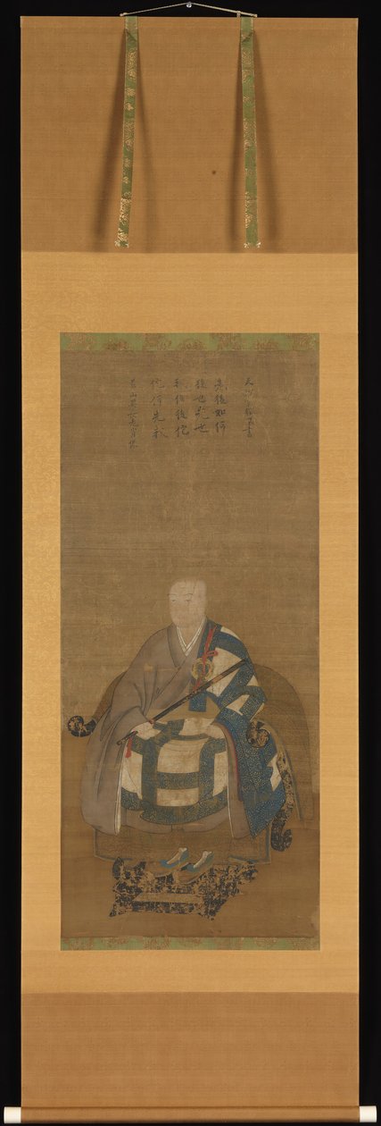 Portret van Kyuzan Soei, 17e eeuw door Unbekannt