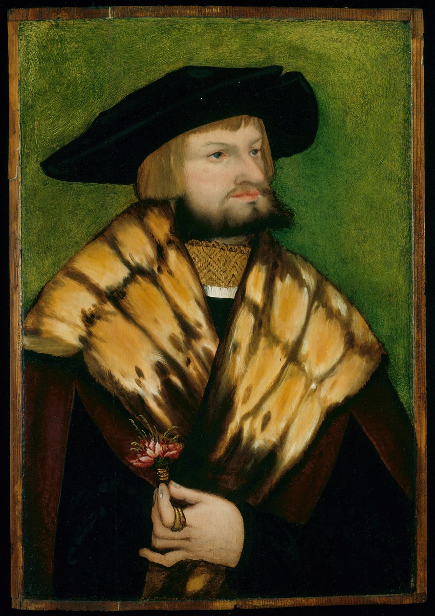 Portret van Leonhard Fuchs door Unbekannt