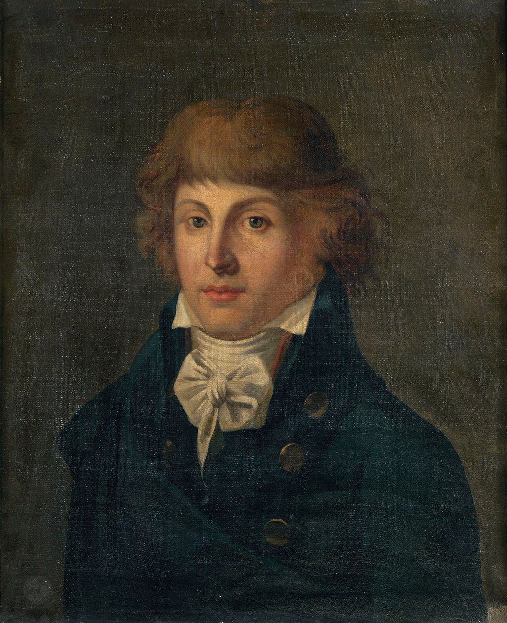 Portret van Louis Antoine de Saint-Just door Unbekannt