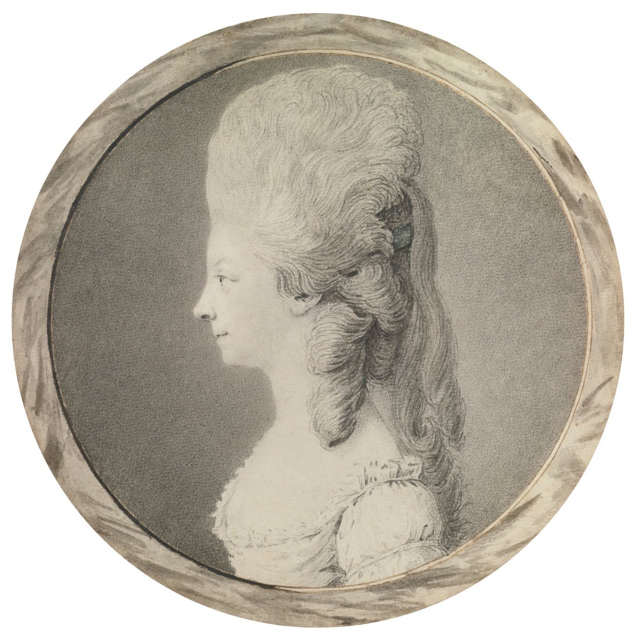 Portret van Marie Louise van Savoye 1749-1792, Prinses van Lamballe, Tweede Helft van de 18e eeuw door Unbekannt