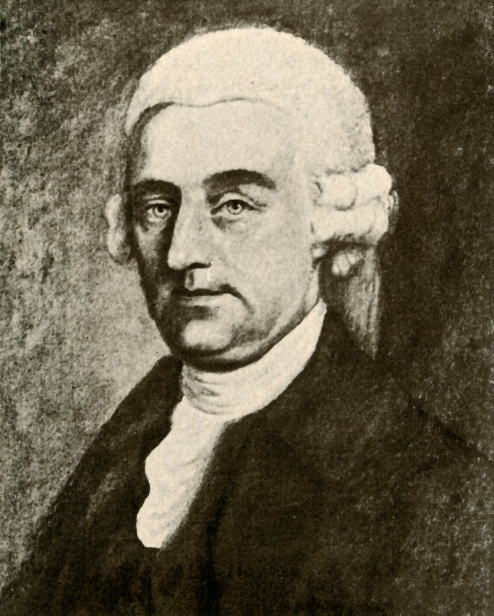 Portret van Nathaniel Appleton uit Boston, in witte pruik met krullen, c1740, 1937 door Unbekannt