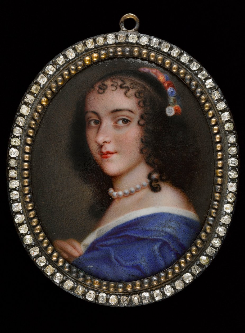 Portret van Ninon de Lenclos 1620-1705, begin 18e eeuw door Unbekannt