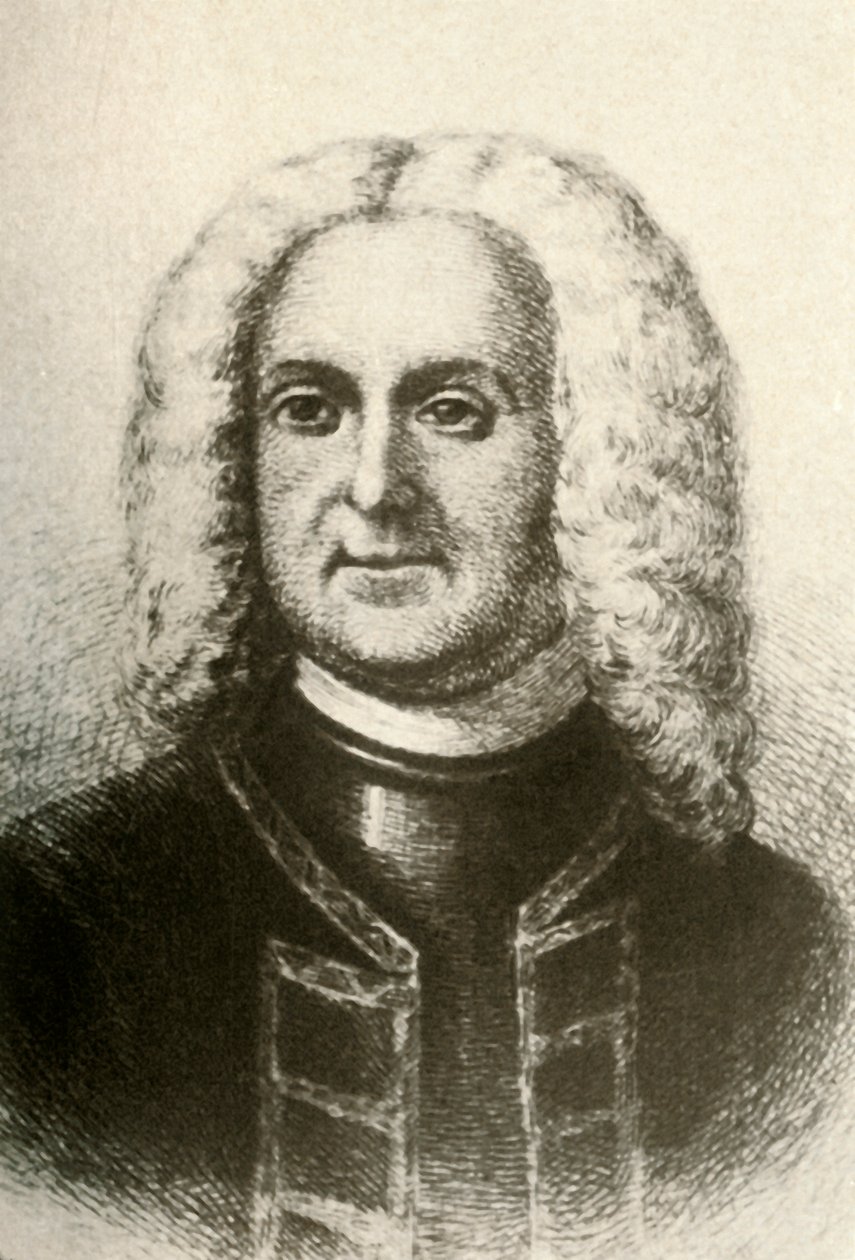 Portret van Patrick Gordon, koloniale gouverneur, ca. 1690, 1937 door Unbekannt