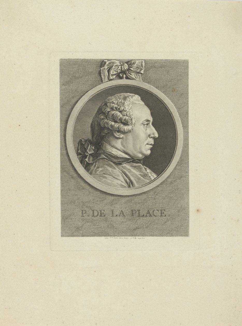 Portret van Pierre-Antoine de La Place 1707-1793, 1762 door Unbekannt
