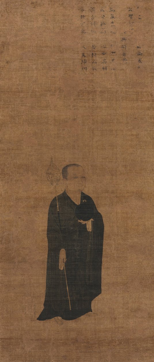 Portret van priester Dazhi, de meester van de wet door Unbekannt