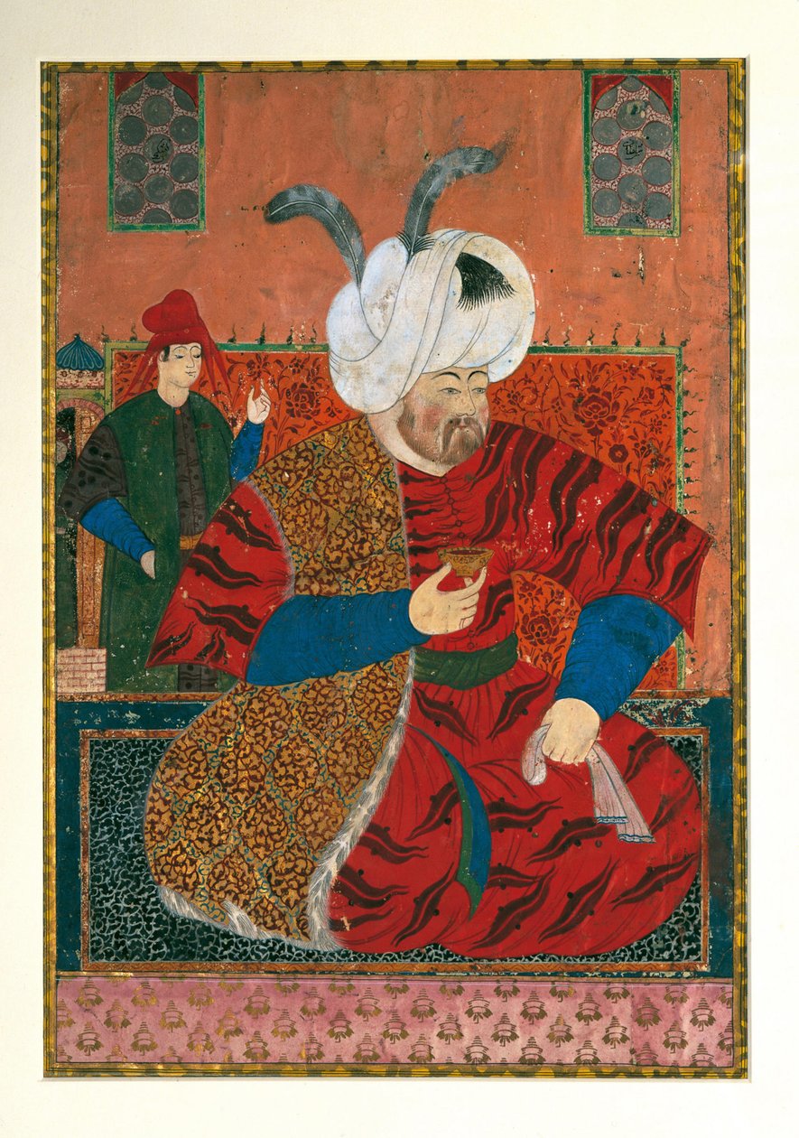 Portret van Selim II 1524-1574, sultan van het Ottomaanse Rijk, tussen 1570 en 1590 door Unbekannt
