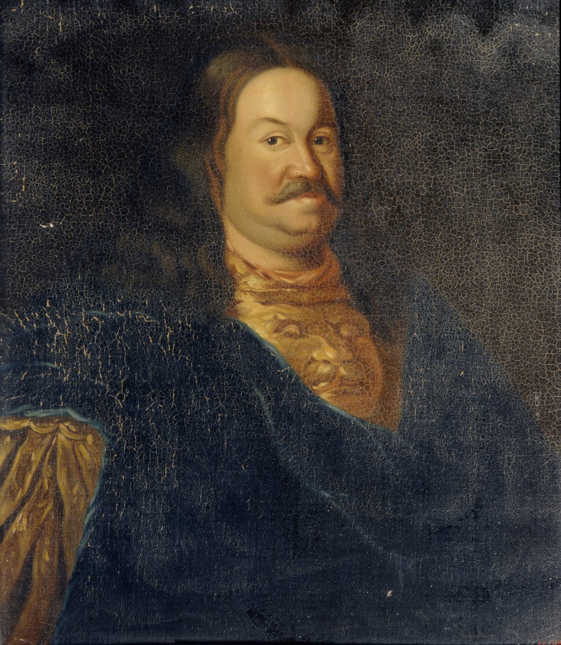 Portret van Senator Prins Yakov Fyodorovich Dolgorukov 1639-1720, begin 18e eeuw door Unbekannt