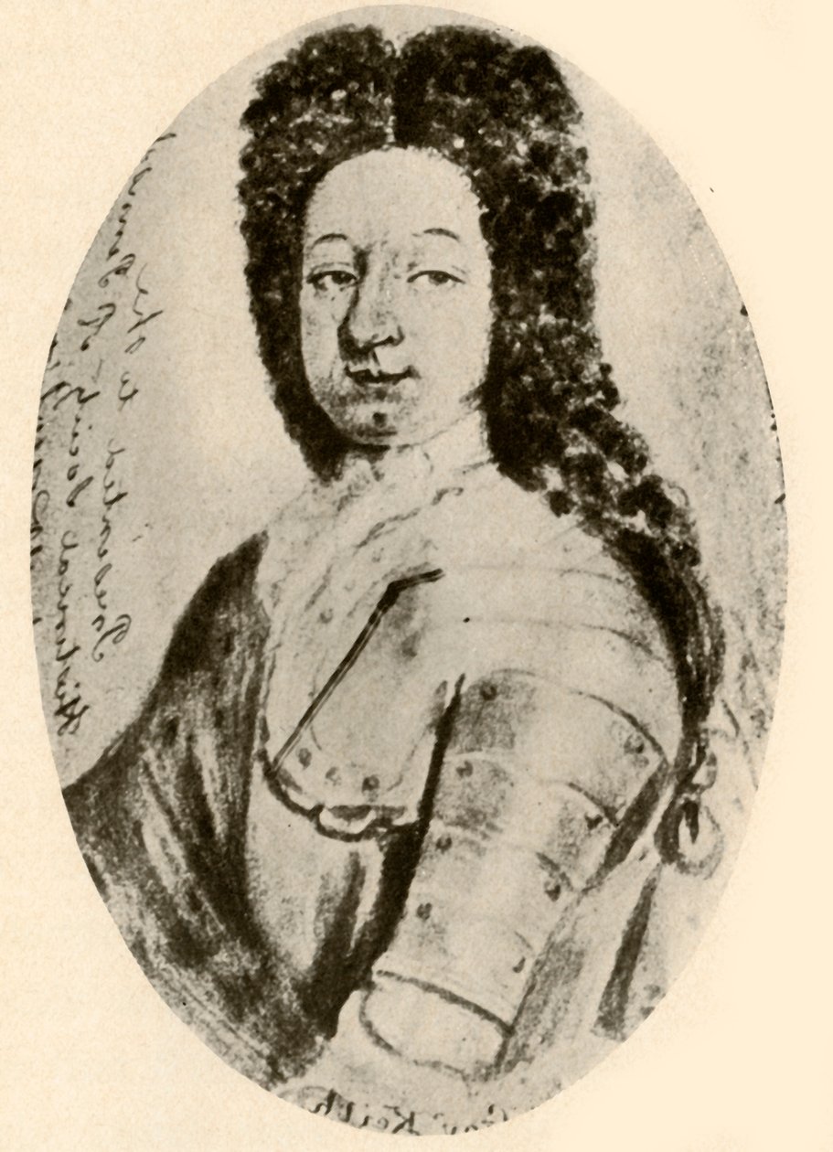 Portret van Sir William Keith, in harnas en campagnepruik door Unbekannt