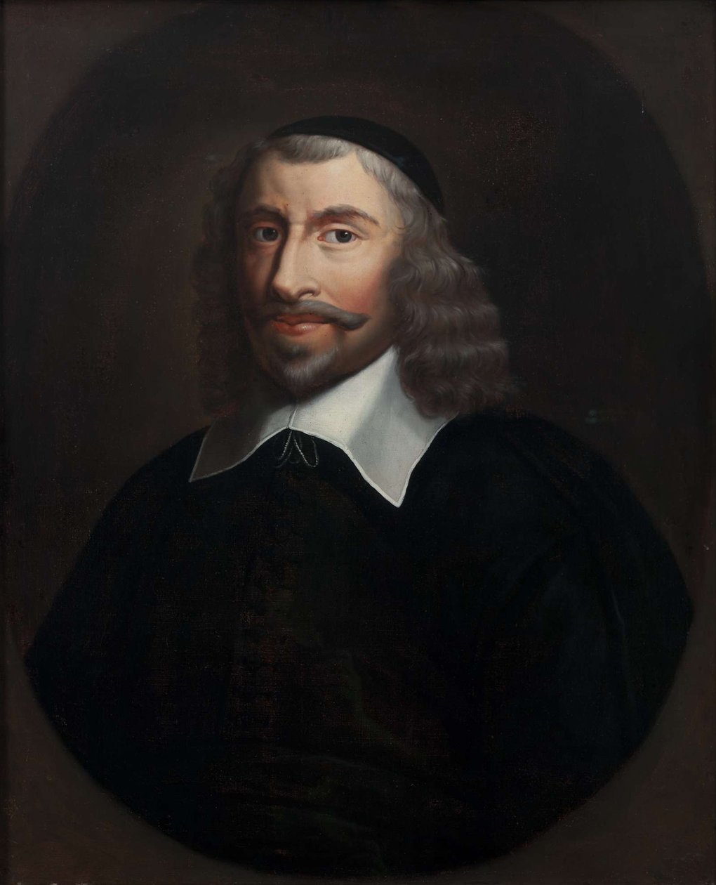 Portret van Thomas Hobbes 1588-1679, laatste kwart van de 17e eeuw door Unbekannt
