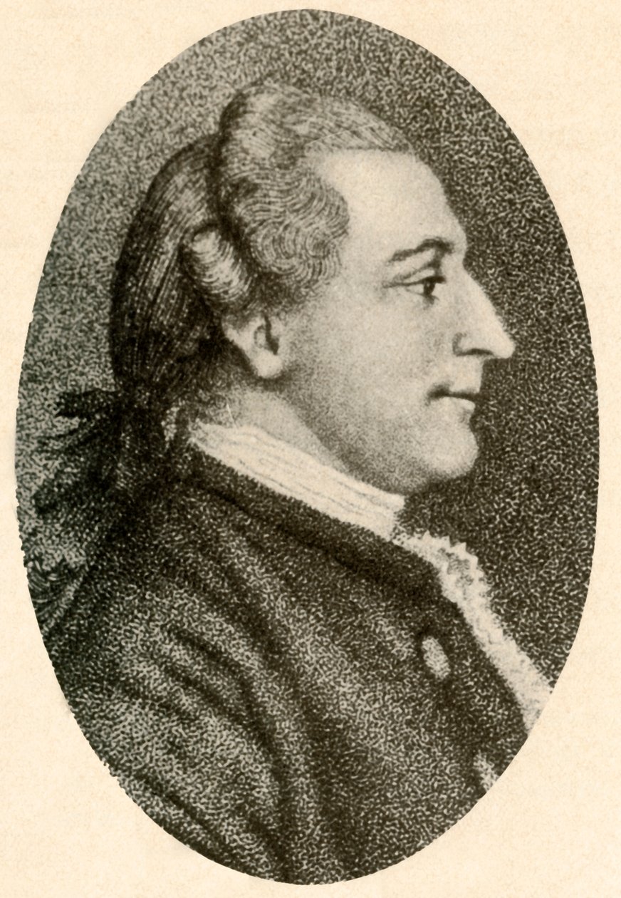 Portret van W. H. Drayton, Esq., met haar in puff en queue, c1770, 1937 door Unbekannt