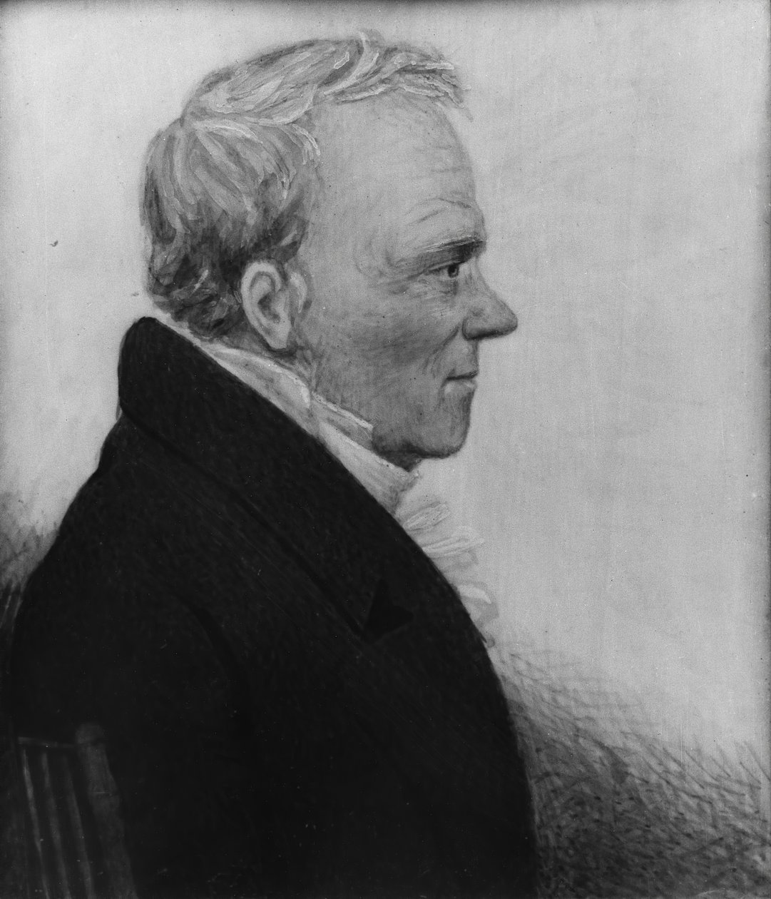 Portret van een heer door Unbekannt