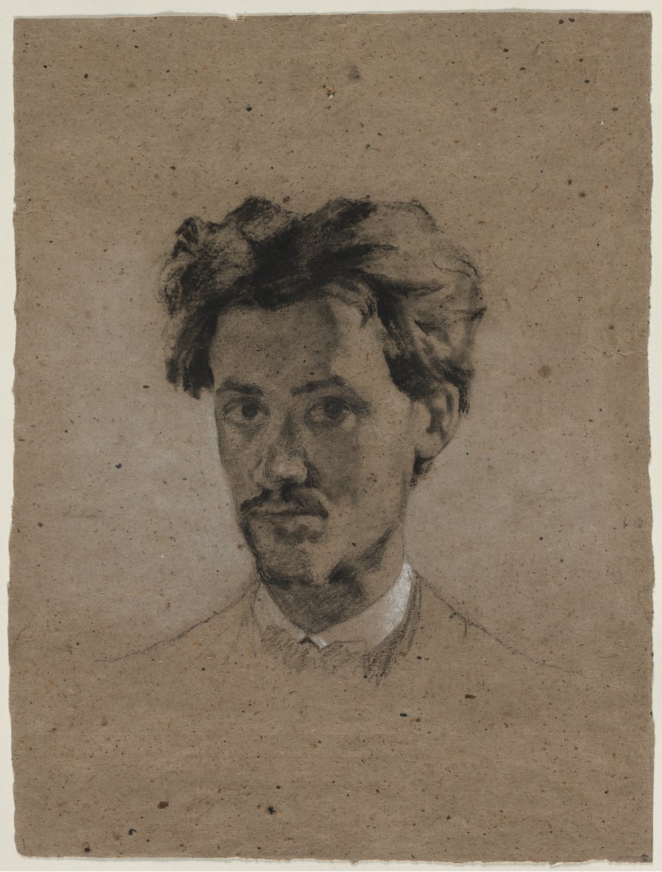Portret van een jonge man, ca. 1865-1875 door Unbekannt