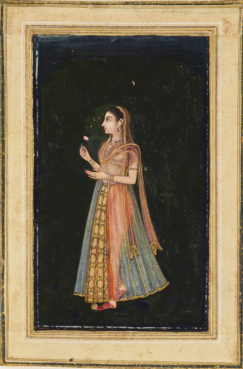 Portret van een dame, 1620-1630 door Unbekannt