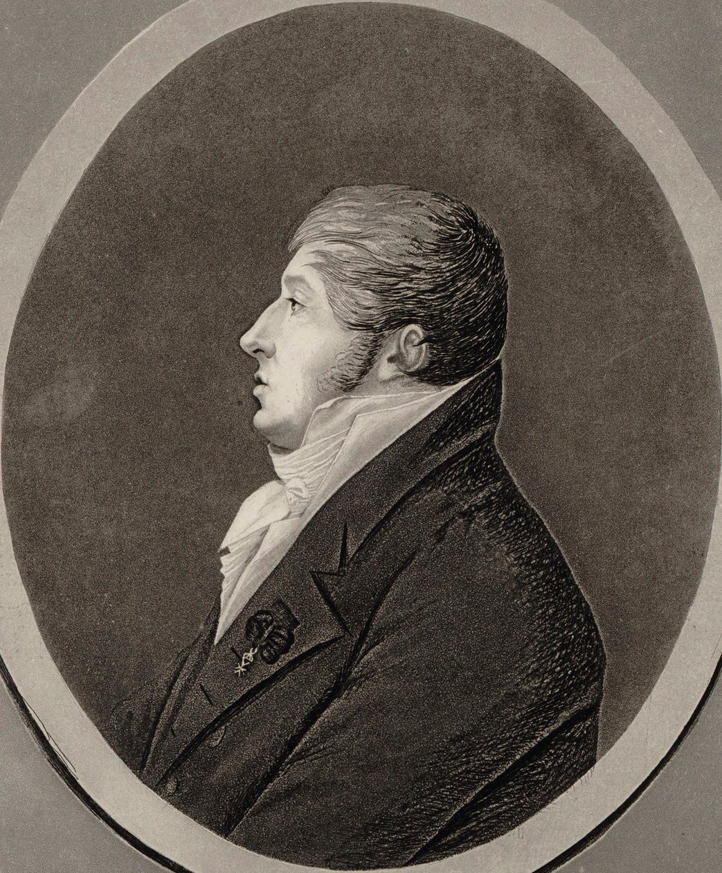 Portret van de componist Nicolò Isouard, 1775-1818 door Unbekannt