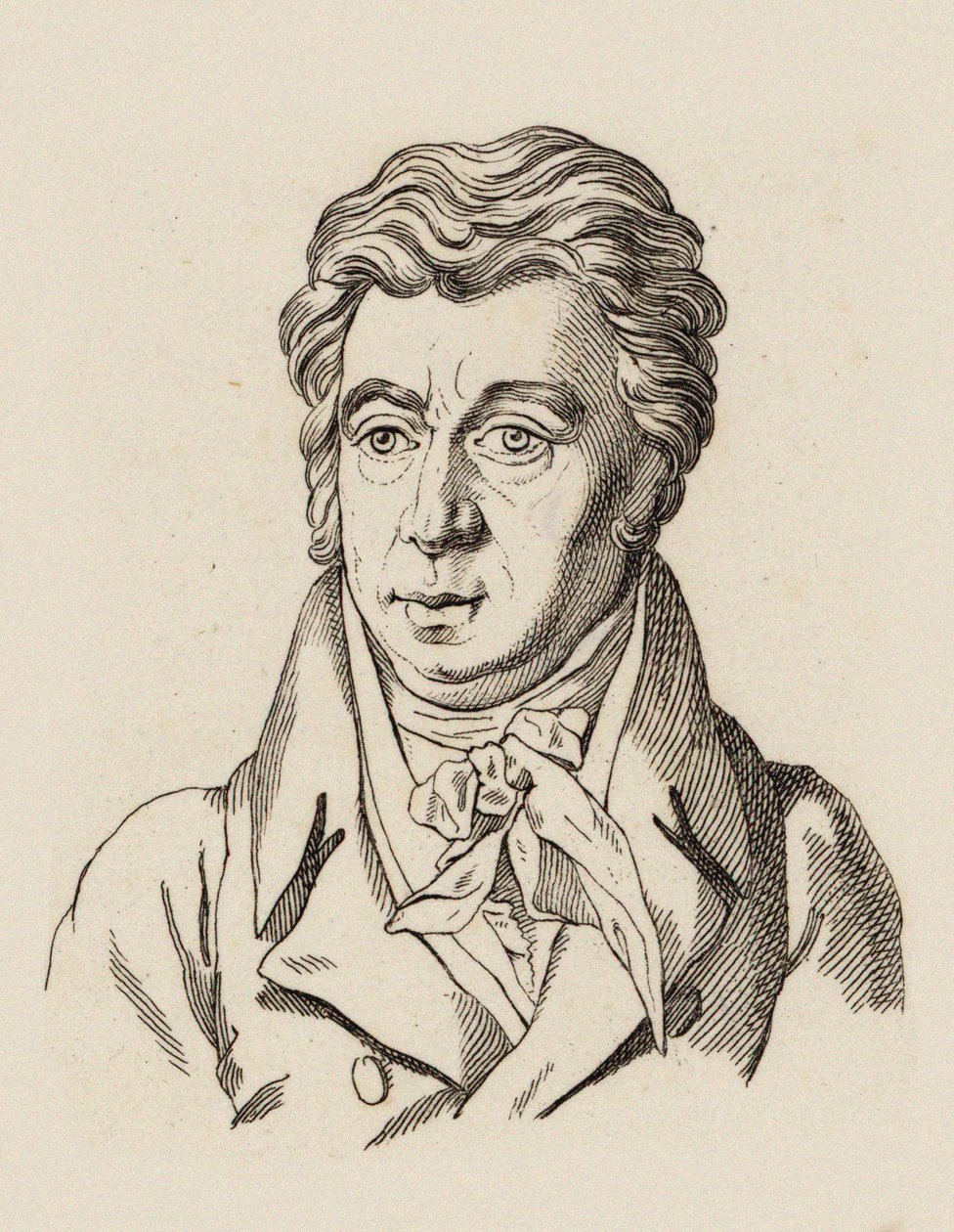 Portret van de componist Peter von Winter 1754-1825, ca. 1820 door Unbekannt