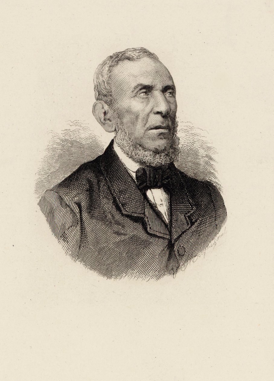 Portret van de componist Saverio Mercadante 1795-1870 door Unbekannt
