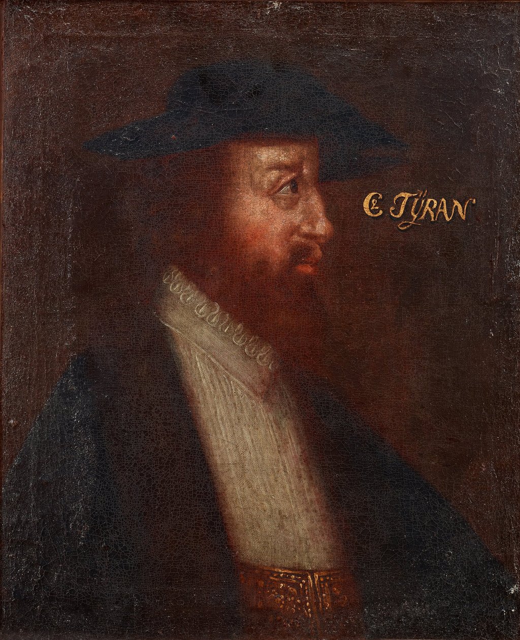 Portret van de Deense koning Christiaan II, ca. 1700 door Unbekannt