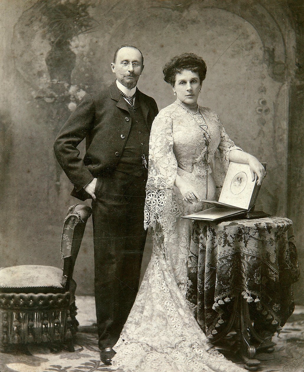Portret van de leider van de vergadering van de Moskouse adel Pyotr Basilevsky 1855-1920 door Unbekannt