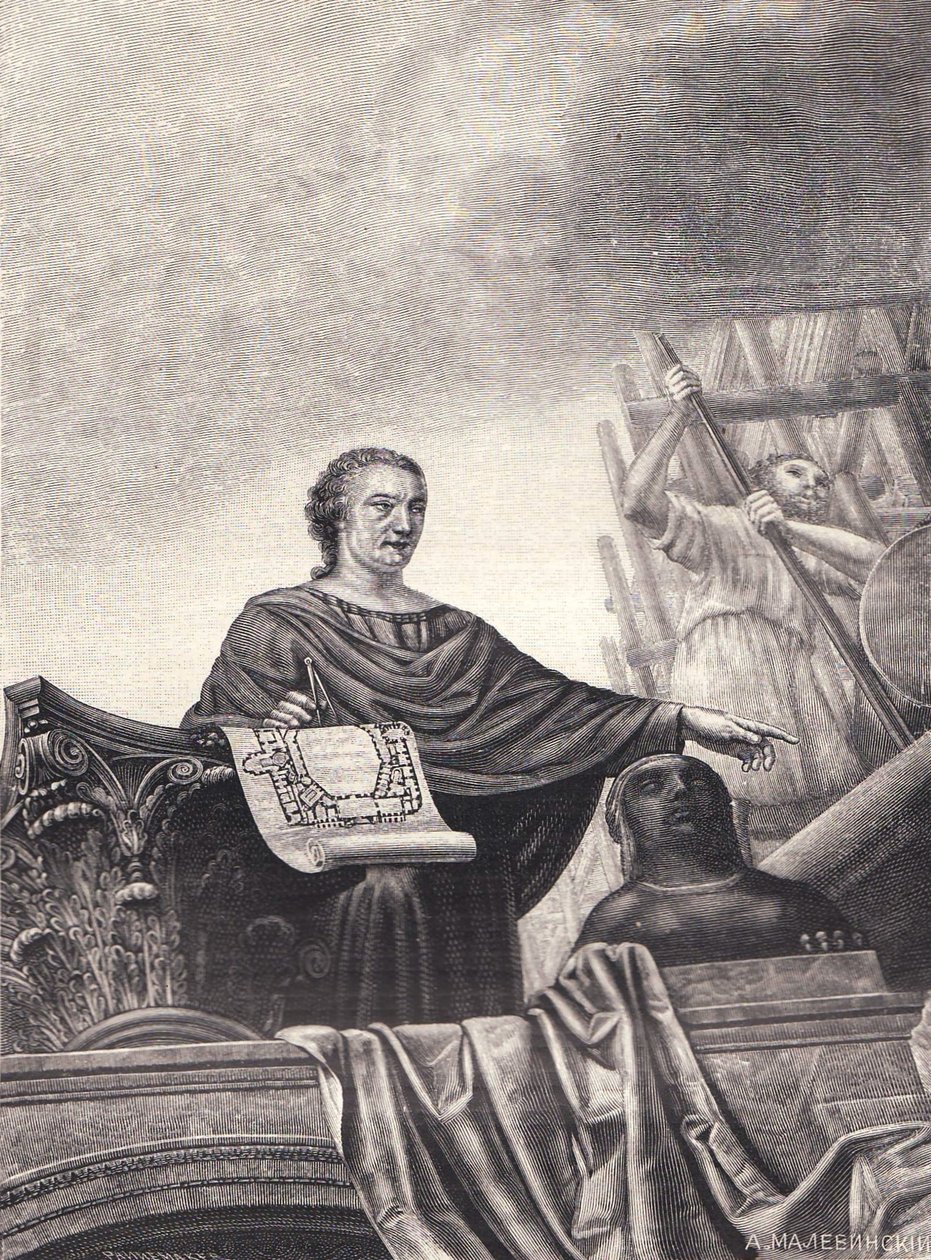 Portret van de architect Vincenzo Brenna door Unbekannt