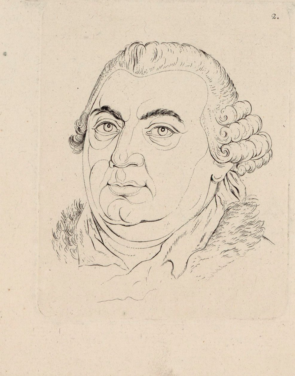 Portret van de componist Niccolò Jommelli door Unbekannt