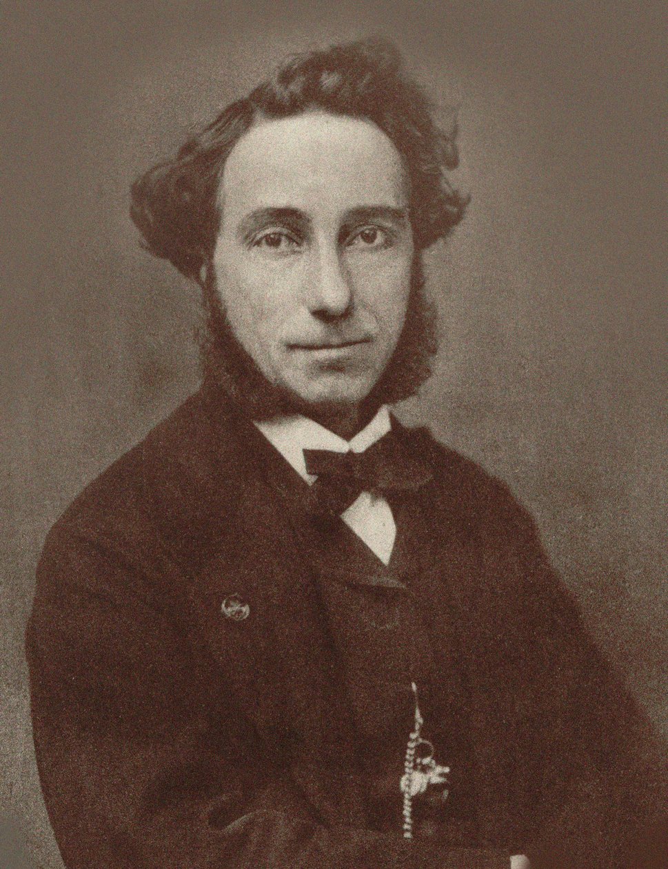 Portret van de violist en componist Camillo Sivori 1815-1894, ca 1865 door Unbekannt