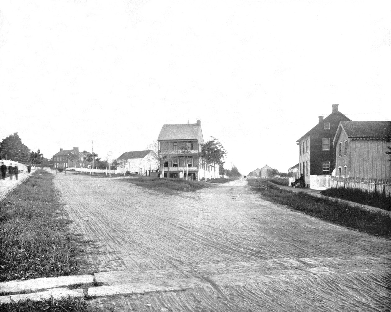 Positie van Union scherpschutters bij Gettysburg, Pennsylvania, VS, c1900 door Unbekannt