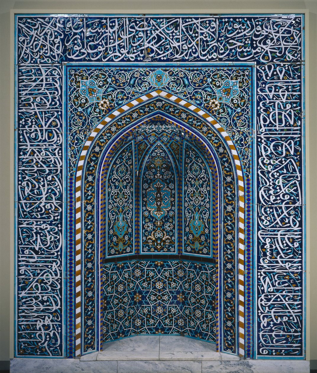 Gebedsnis Mihrab, begin 1600s door Unbekannt