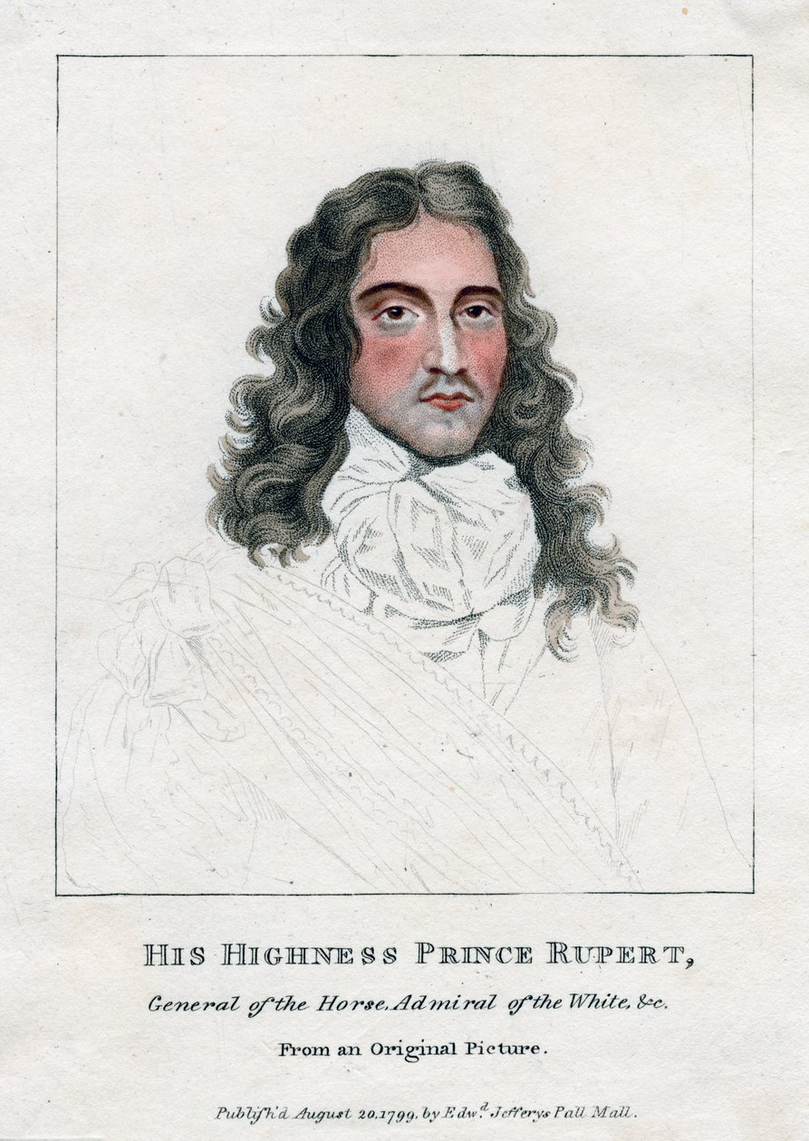 Prins Rupert van de Rijn, soldaat en uitvinder, 1799 door Unbekannt