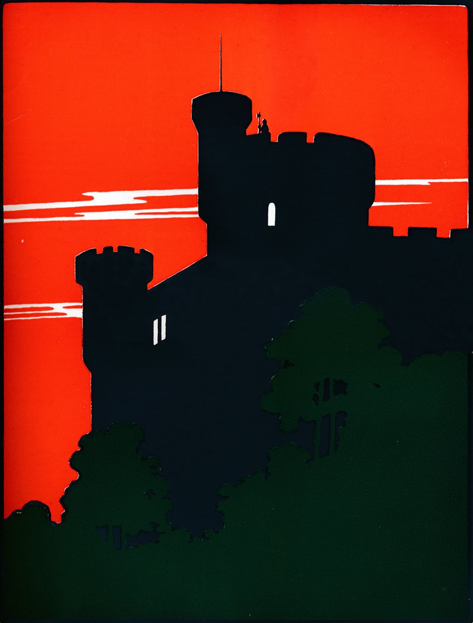 Gedrukt met Mander Brothers Inks, 1919 door Unbekannt