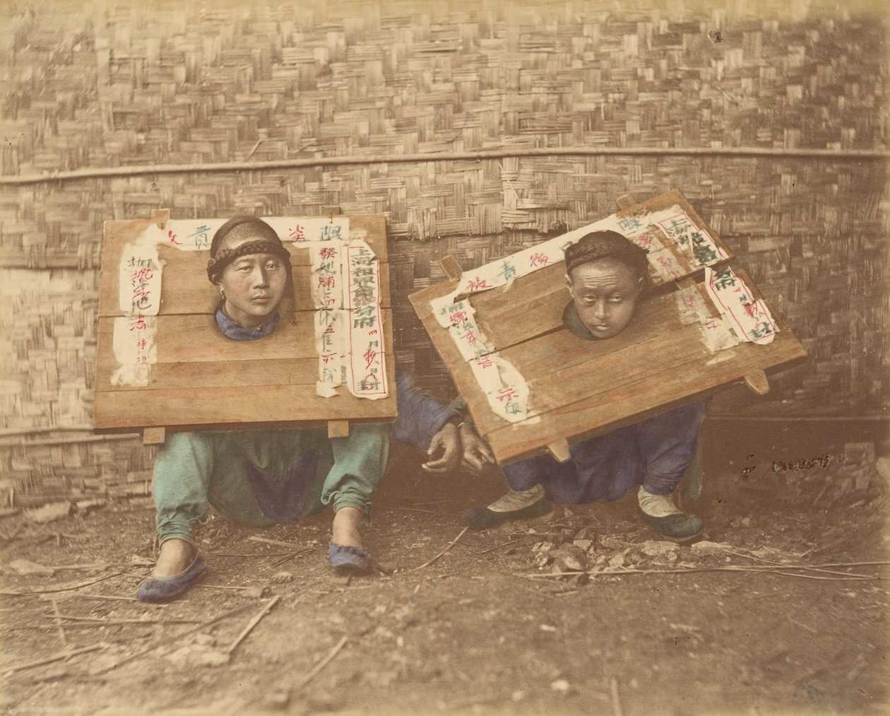 Gevangenen, 1870s door Unbekannt