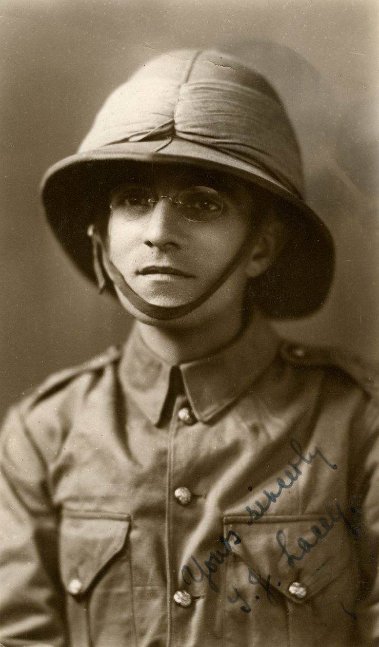 Soldaat Lacey, 5e East Surrey regiment, Chakrata, India, 1917 door Unbekannt
