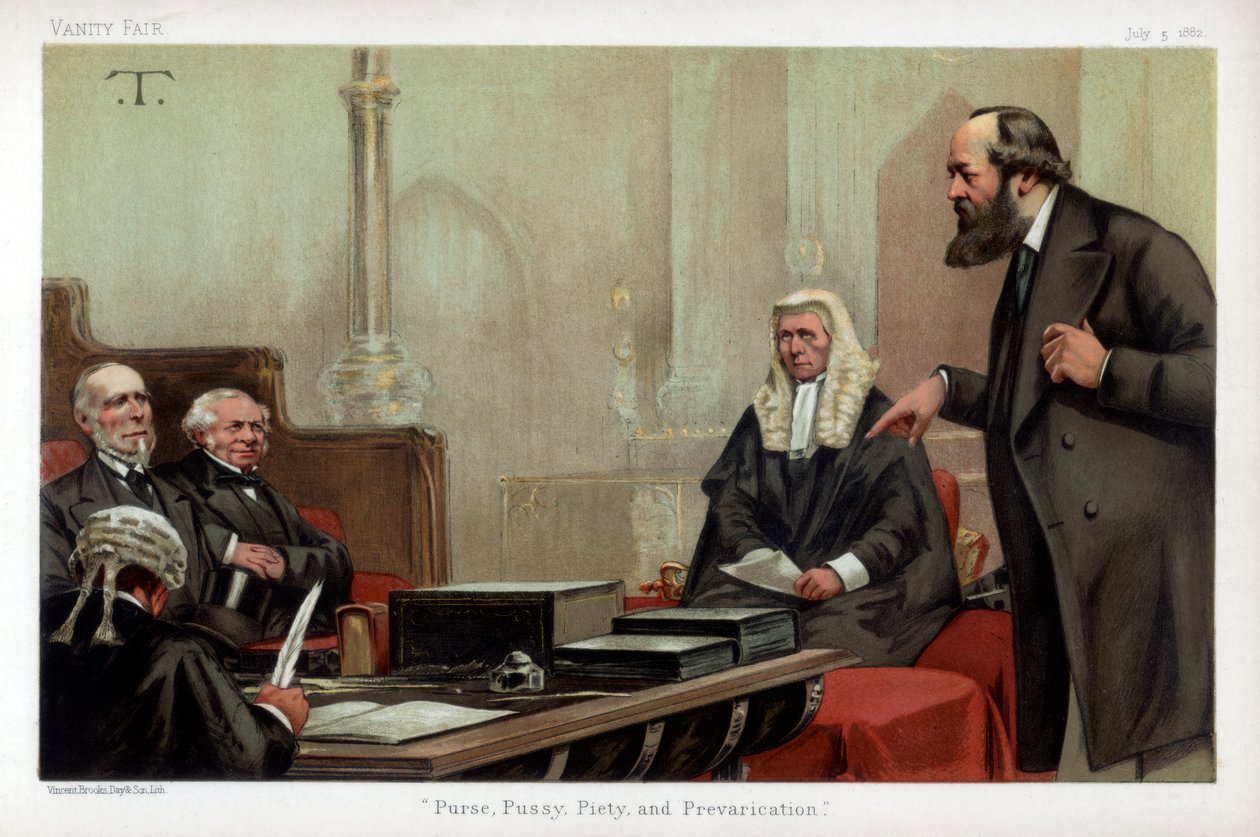 Beurs, poes, vroomheid en verdraaiing, 1882 door Unbekannt