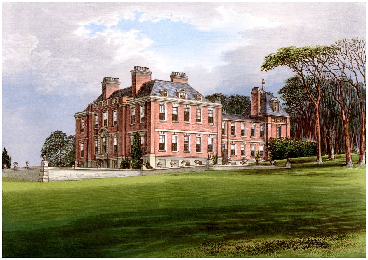 Pynes, Devon, huis van de familie Northcote door Unbekannt