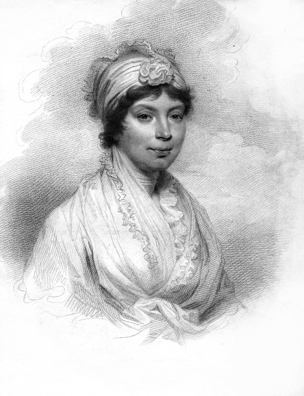 Koningin Charlotte, gemalin van George III van het Verenigd Koninkrijk door Unbekannt