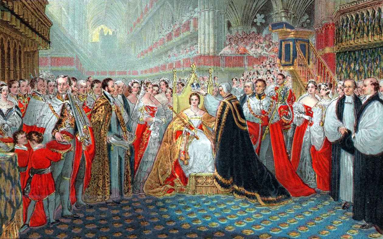 Kroning van koningin Victoria, 1837 door Unbekannt