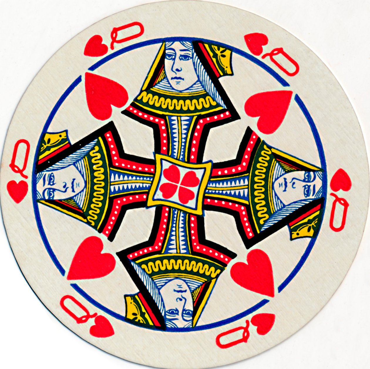 Hartenkoningin, c1929 door Unbekannt