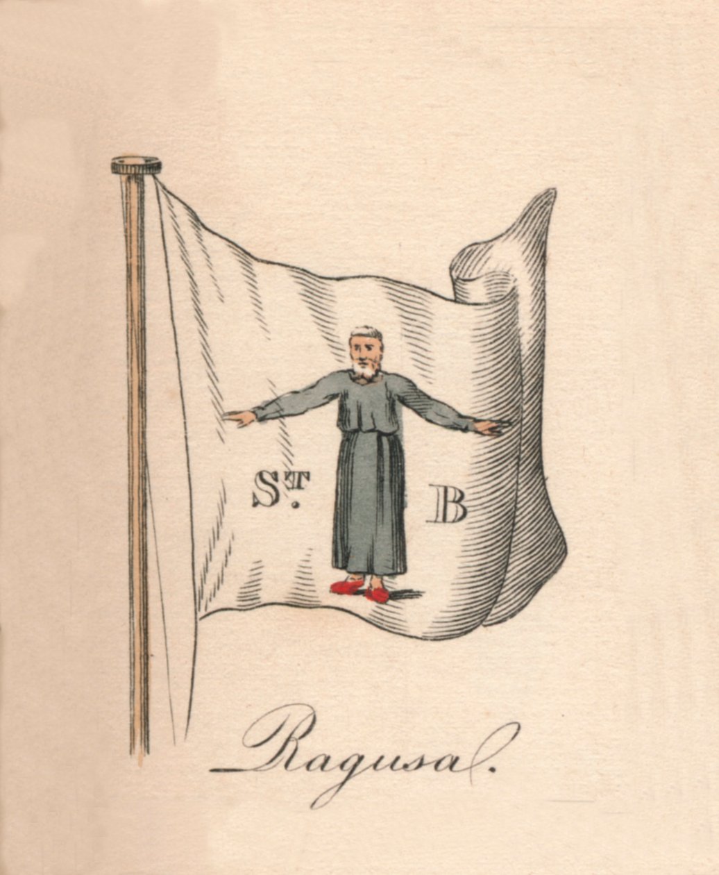 Ragusa, 1838 door Unbekannt