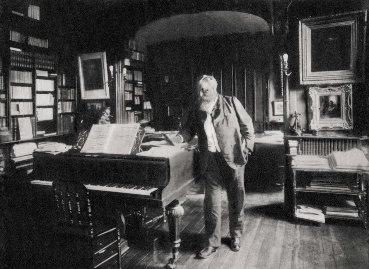 Raoul Pugno, Franse muzikant en componist, 1905 door Unbekannt