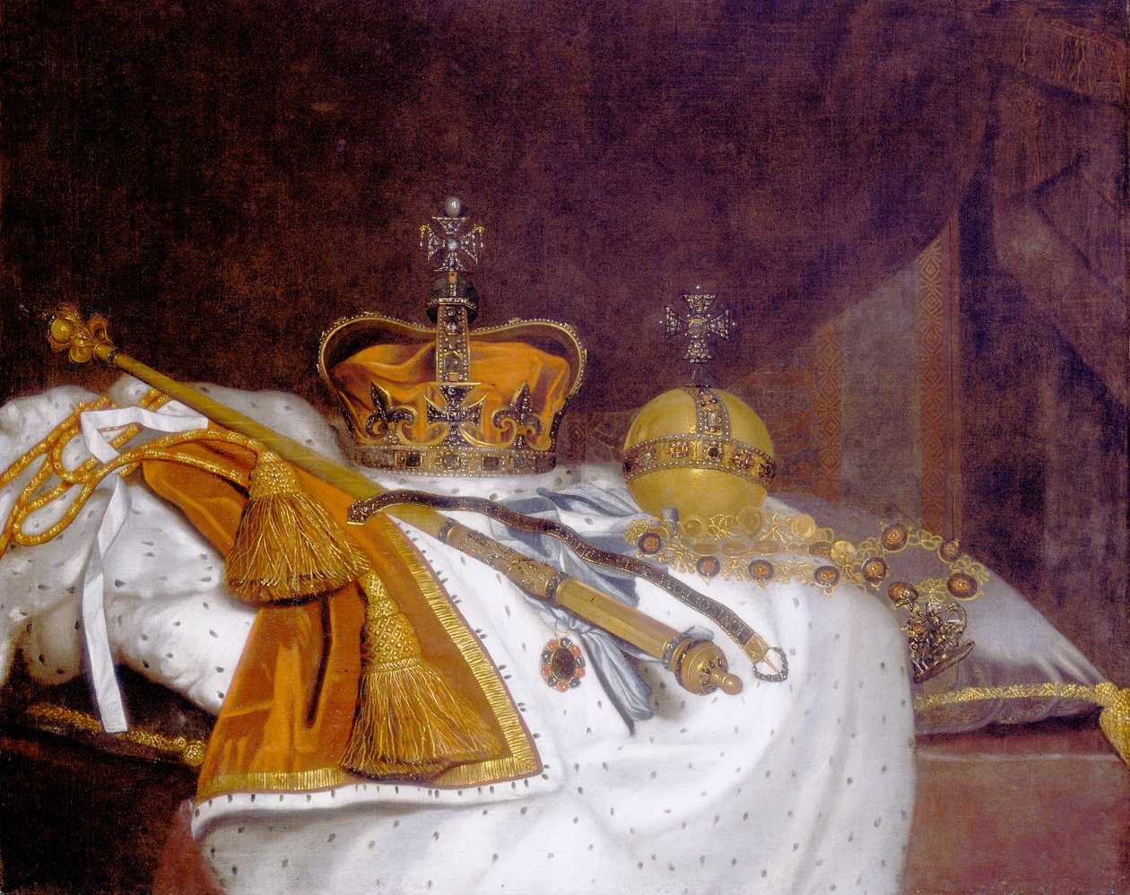 Regalia van Karel II, 1670s door Unbekannt