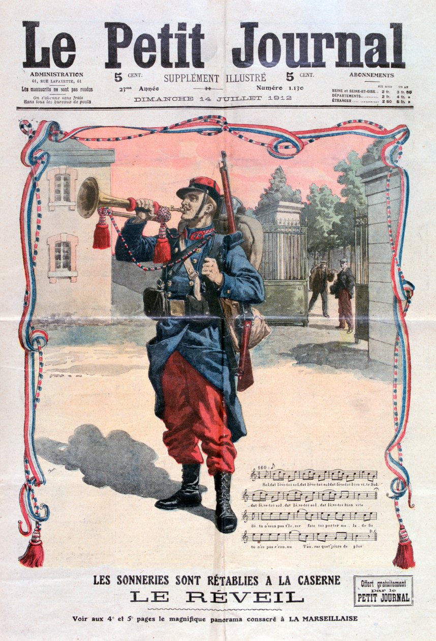 Reveille, 1912 door Unbekannt