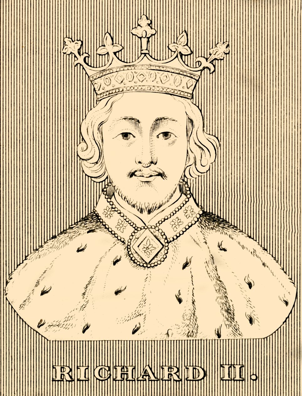 Richard II, 1367-1400, 1830 door Unbekannt