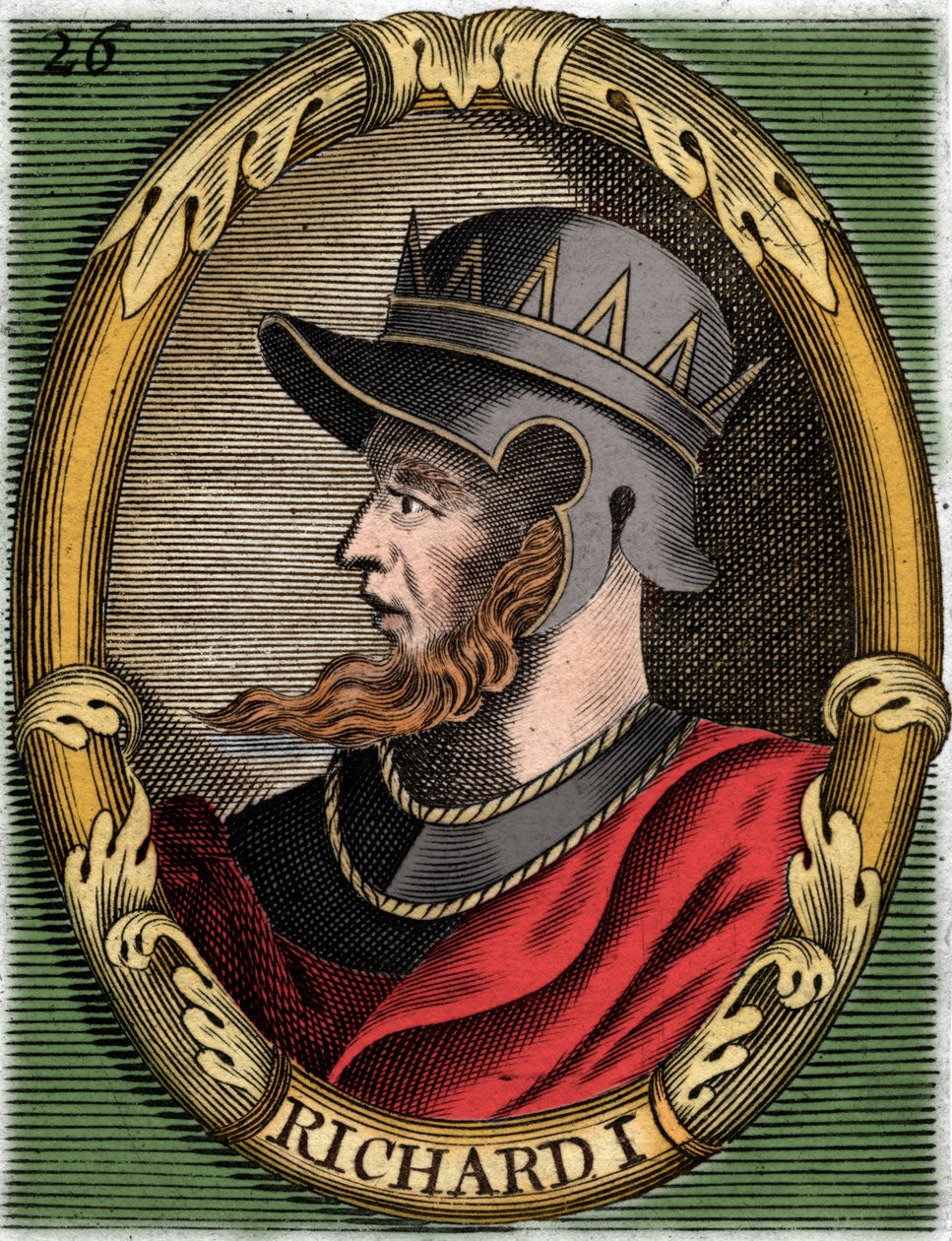 Richard I, Koning van Engeland door Unbekannt