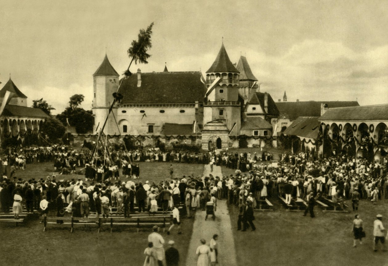 Rosenburg Kasteel, Neder-Oostenrijk, ca. 1935 door Unbekannt