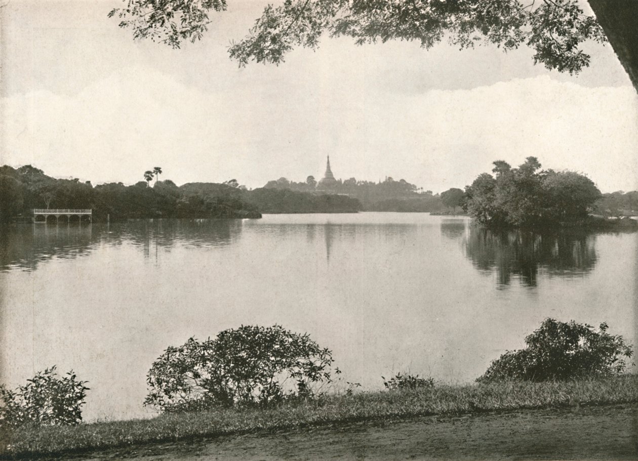 Koninklijke Meren, Rangoon, 1900 door Unbekannt